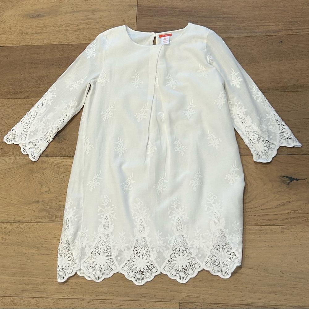 GUC Girls size 14(XL) Joe Fresh white dress